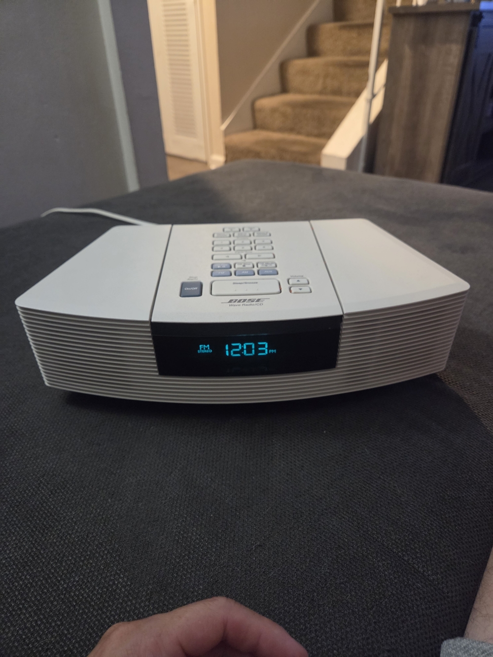 Bose Wave AWRC-1P High-Performance Alarm Clock AM/FM Stereo Radio/CD Player
